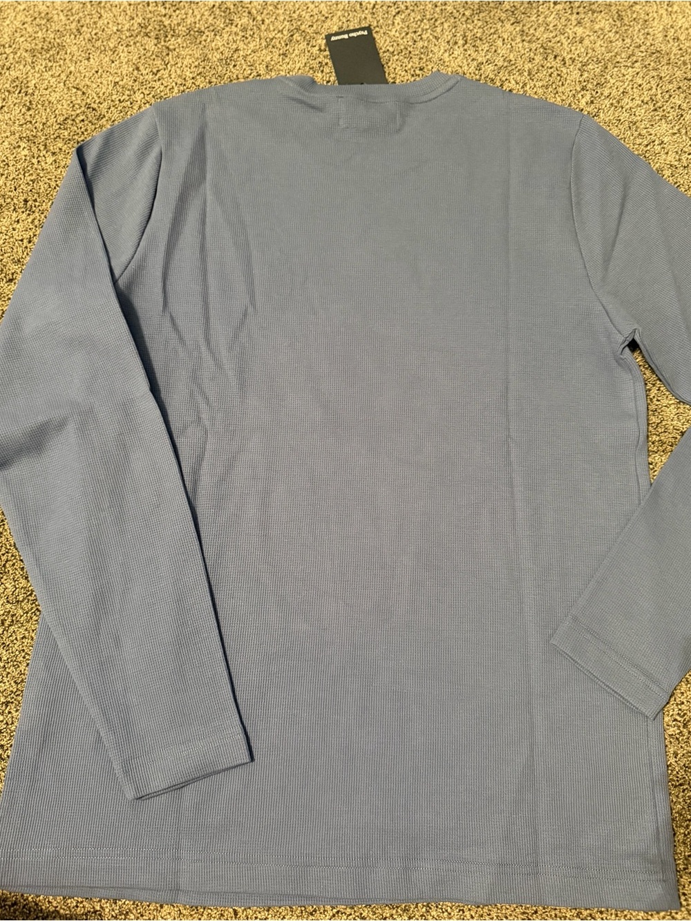 Psycho Bunny Waffle Lounge Long Sleeve Tee - Picture 7 of 7